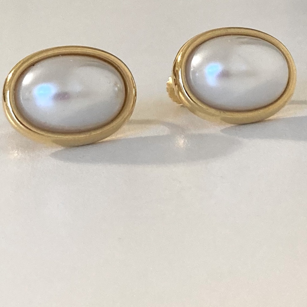 Napier Both Screw back or Clip on Pearl Earrings